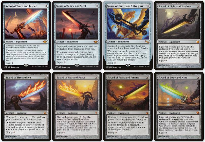 Sword of Sinew and Steel - Modern Horizons - Magic: The Gathering