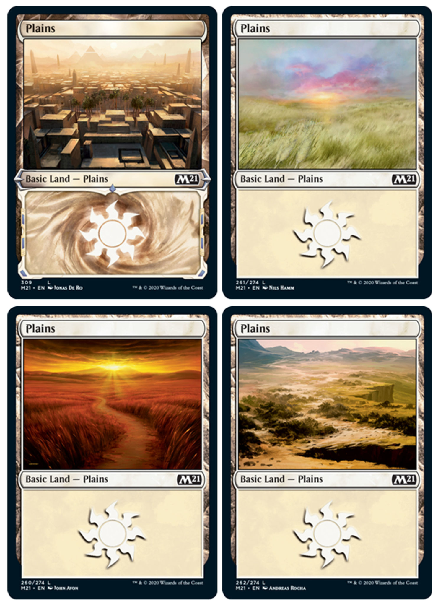 core-set-2021-preview-basic-lands-hipsters-of-the-coast-hipsters