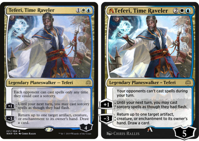 Teferi, Time Raveler Unbanned and Rebalanced in Historic