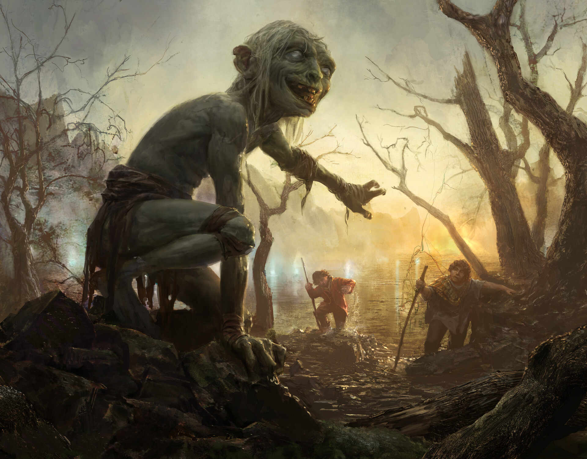 Gollum, Obsessed Stalker (Extended Art)